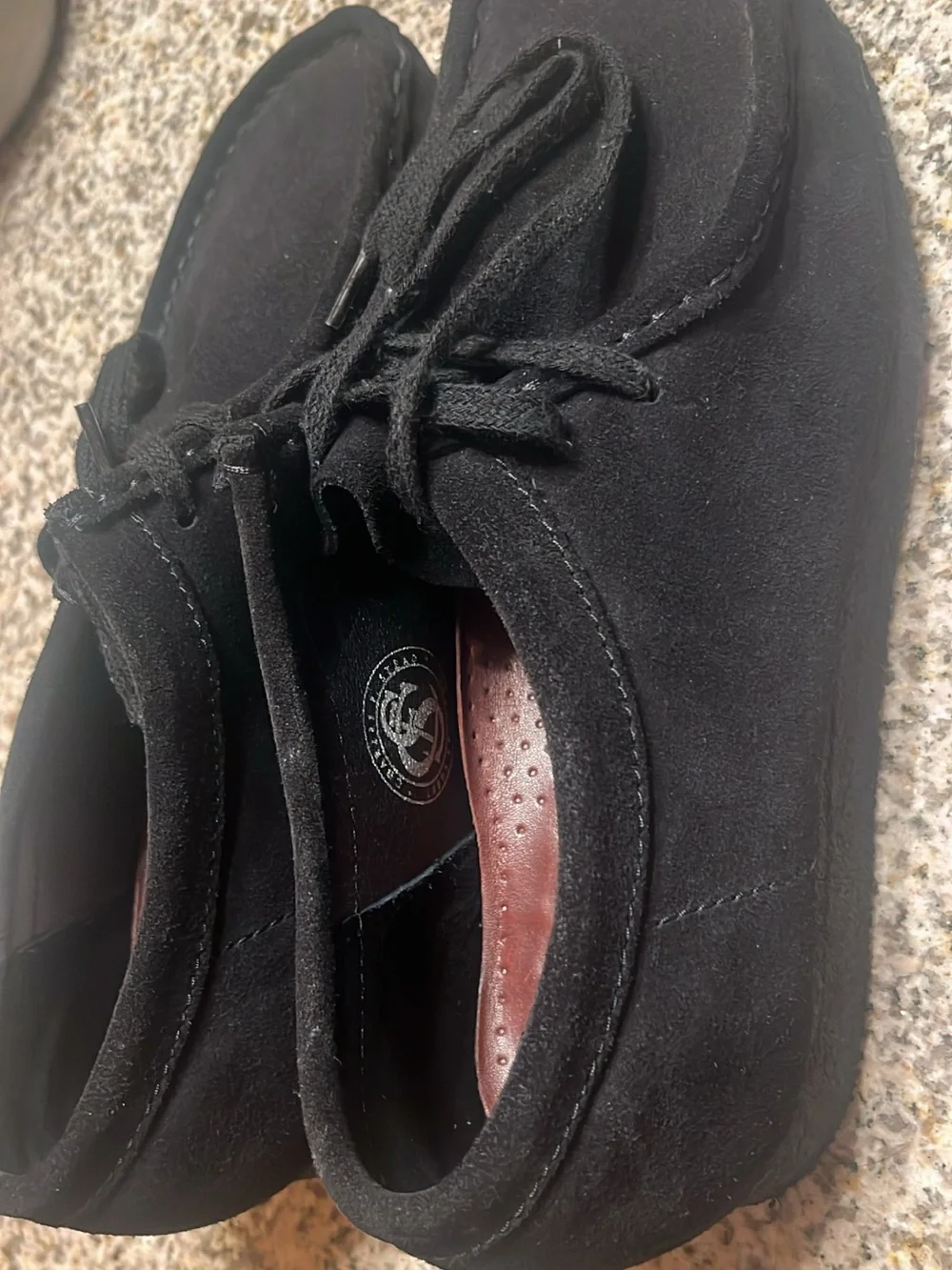 Clarks Originals Men’s Black Suede Chukka Wallabee Boots